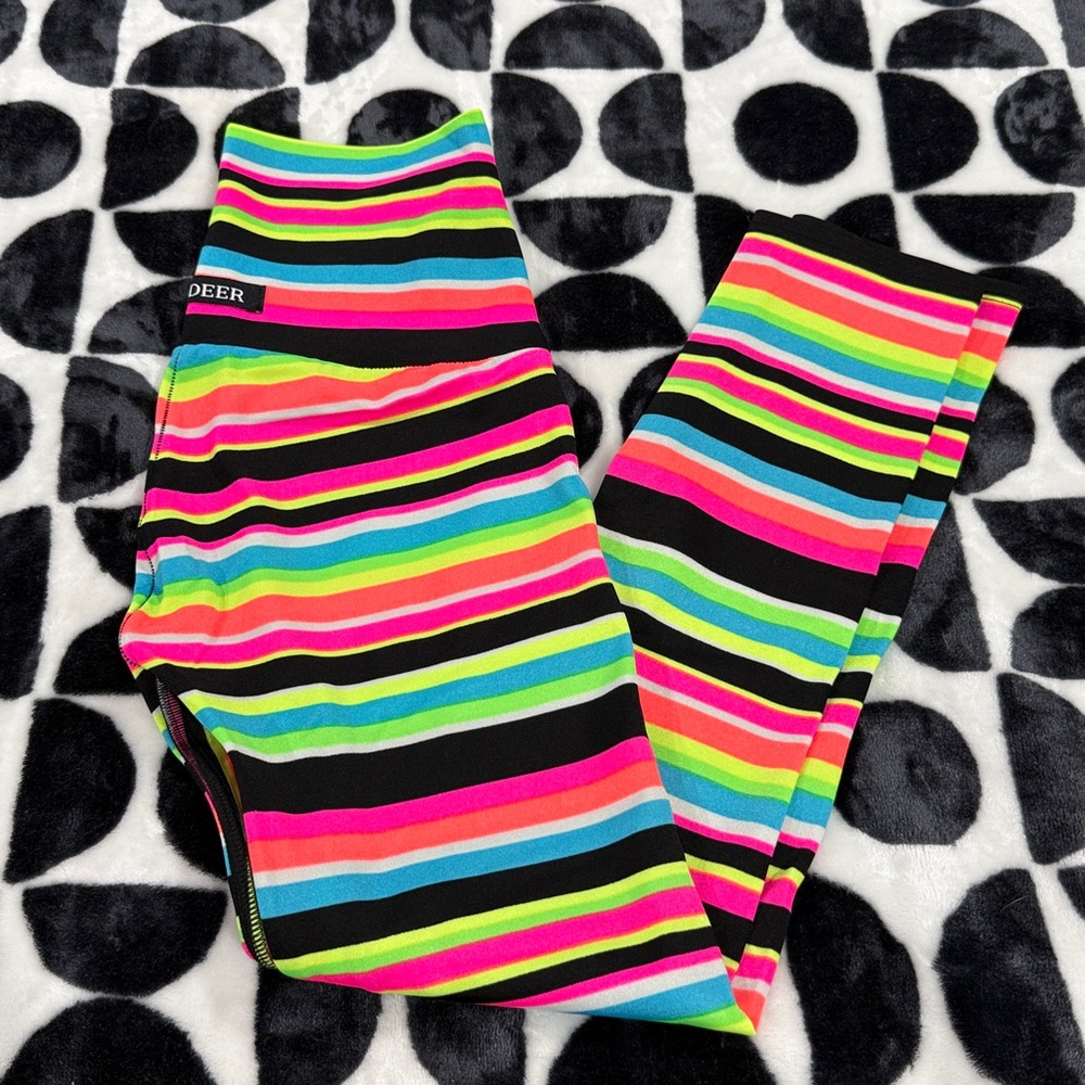 K-DEER Punk Rock Crop Legging XS